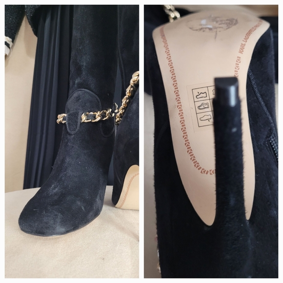 Black Suede Boots NEW / 6.5 // STILL AVAILABLE - Picture 13 of 16